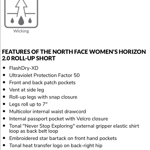 North Face Horizon 2.0 Shorts - Picture 13 of 14